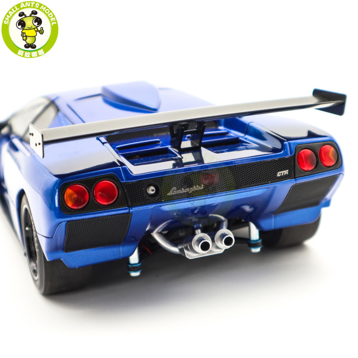 1/18 Lamborghini Diablo GT-R AUTOart 79135 Monterey Blue Model Toy Cars Gifts For Friends