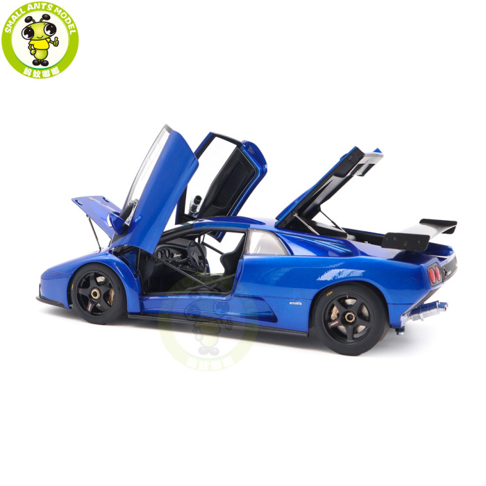 1/18 Lamborghini Diablo GT-R AUTOart 79135 Monterey Blue Model Toy Cars Gifts For Friends