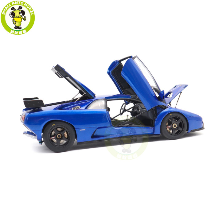 1/18 Lamborghini Diablo GT-R AUTOart 79135 Monterey Blue Model Toy Cars Gifts For Friends