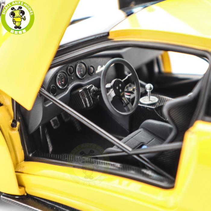 1/18 Lamborghini Diablo GT-R AUTOart 79138 Superfly Yellow Model Toy Cars Gifts For Friends
