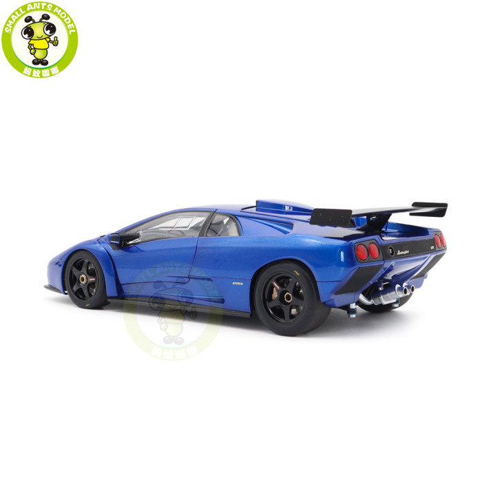 1/18 Lamborghini Diablo GT-R AUTOart 79135 Monterey Blue Model Toy Cars Gifts For Friends