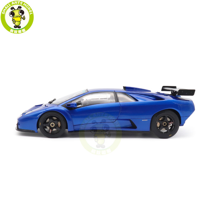1/18 Lamborghini Diablo GT-R AUTOart 79135 Monterey Blue Model Toy Cars Gifts For Friends