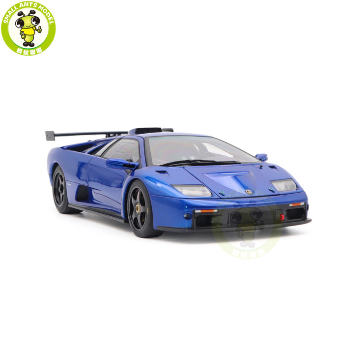 1/18 Lamborghini Diablo GT-R AUTOart 79135 Monterey Blue Model Toy Cars Gifts For Friends