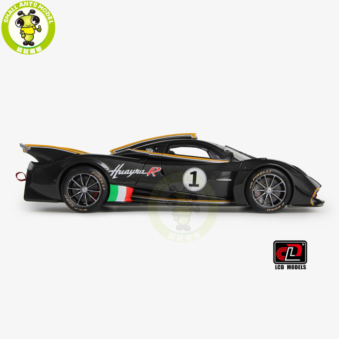 1/18 LCD Pagani Huayra R Diecast Model Car Gifts For Father Friends