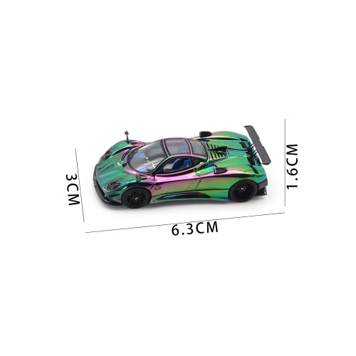 1/64 Pagani Zonda Tricolore Diecast Model Toys Car Gifts For Friends