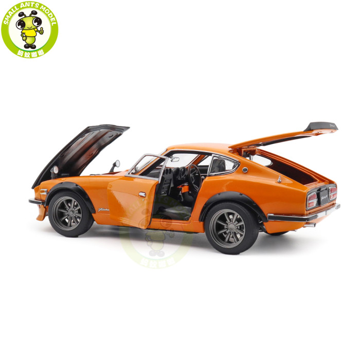 1/18 SUNSTAR Nissan 1971 Fairlady Z S30 Diecast Model Toy Car Gifts For Father Friends
