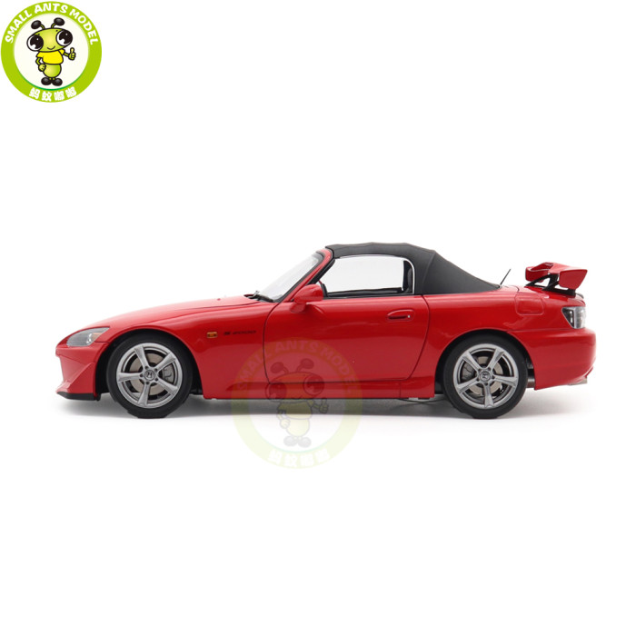 1/18 MOTORHELIX Honda S2000 Type S 2007 Diecast Model Toy Car Gifts For Father Friends