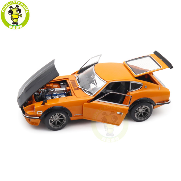 1/18 SUNSTAR Nissan 1971 Fairlady Z S30 Diecast Model Toy Car Gifts For Father Friends