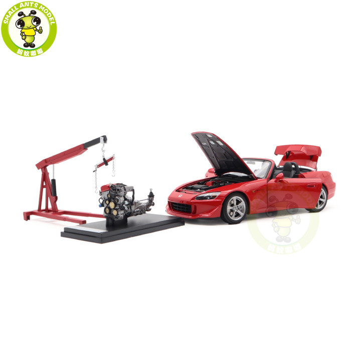 1/18 MOTORHELIX Honda S2000 Type S 2007 Diecast Model Toy Car Gifts For Father Friends