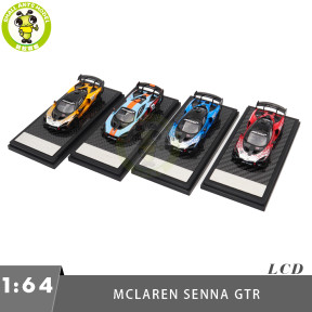 1/64 LCD Mclaren Senna GTR Diecast Model Car Gifts For Father Friends