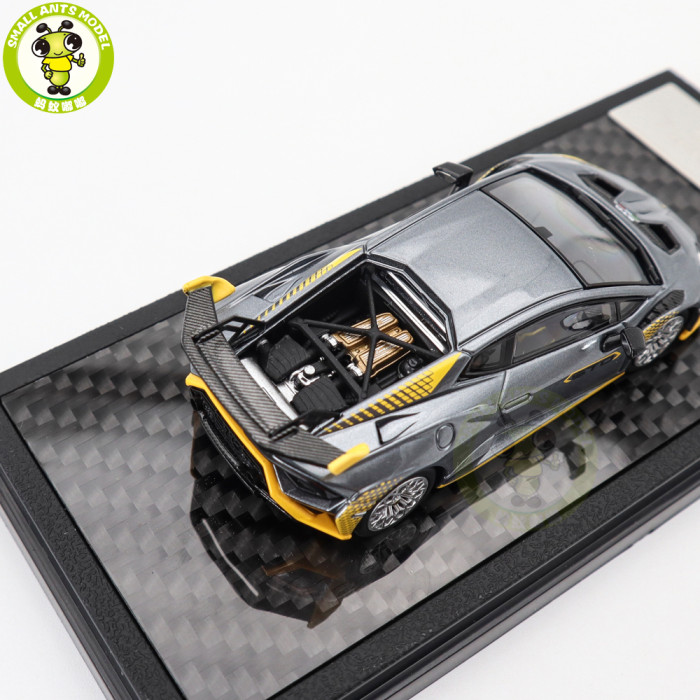 1/64 LCD Lamborghini Huracan STO Diecast Model Toys Car Gifts For Friends