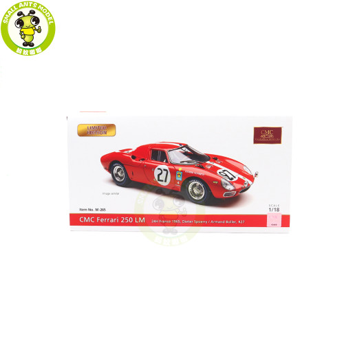 LOOKSMART 1/43 FERRARI 250LM #27 Le Mans 1965 6th Place - Armand Boller LOOKSMART 1/43 FERRARI 250LM #27 Le Mans 1965 6th Place - Armand Boller