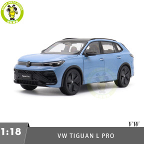 1/18 VW Volkswagen Tiguan L Pro Diecast Model Toy Car Gifts For Friends Father