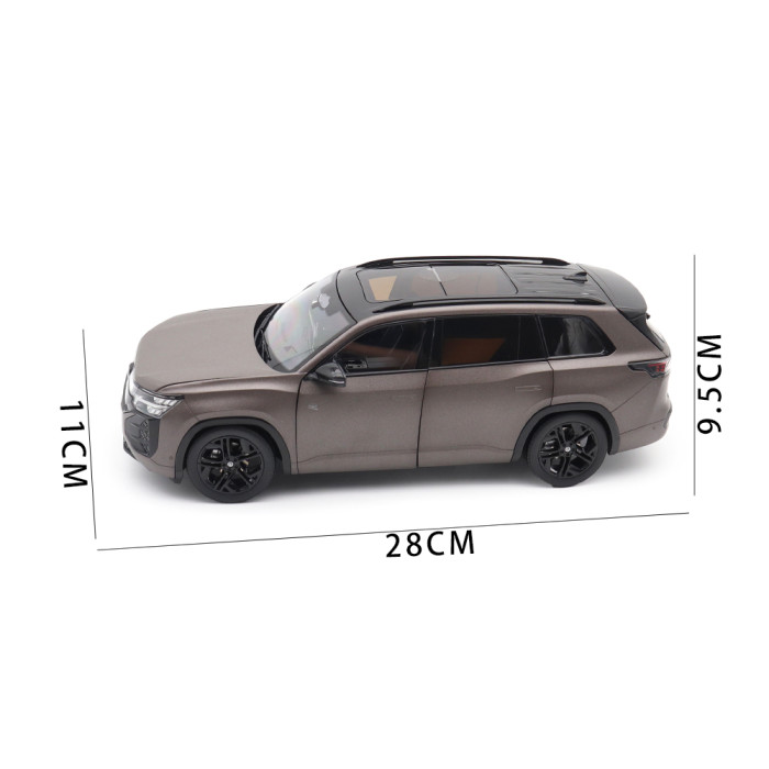 1/18 VW Volkswagen Teramont Pro Diecast Model Toy Car Gifts For Friends Father