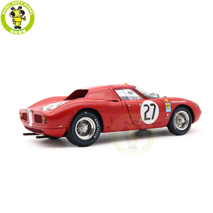1/18 CMC M-265 Ferrari 250 LM 24H France 1965 Dieter Spoerry / Armand Boller #27 Diecast Model Toy Car Gifts For Friends