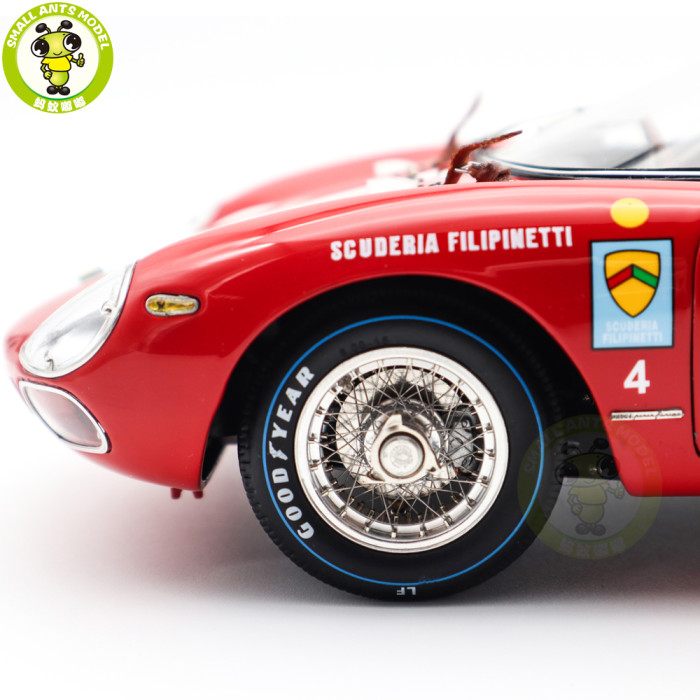 1/18 CMC M-265 Ferrari 250 LM 24H France 1965 Dieter Spoerry / Armand Boller #27 Diecast Model Toy Car Gifts For Friends