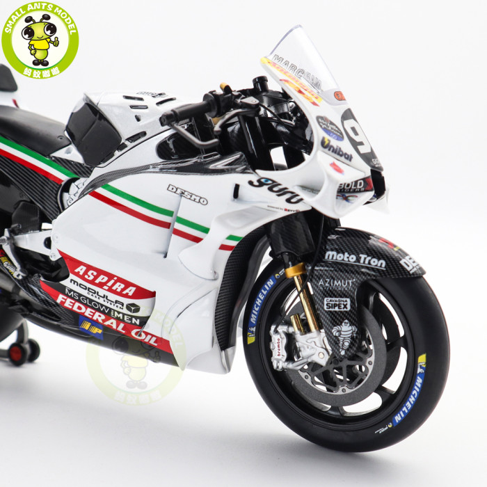 1/12 Kiloworks Team GRESINI Racing GP24  MOTOGP 2024 San Marino Ducati Diecast Motorcycle Model Toys Gifts For Father Friends