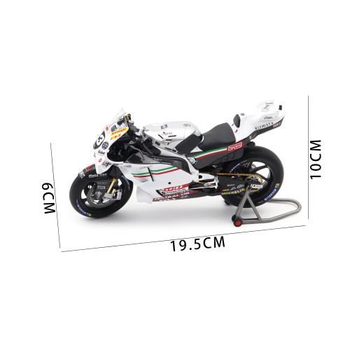 1/12 Kiloworks Team GRESINI Racing GP24  MOTOGP 2024 San Marino Ducati Diecast Motorcycle Model Toys Gifts For Father Friends