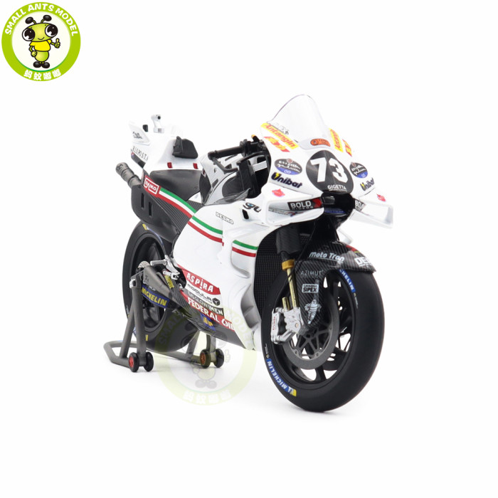 1/12 Kiloworks Team GRESINI Racing GP24  MOTOGP 2024 San Marino Ducati Diecast Motorcycle Model Toys Gifts For Father Friends