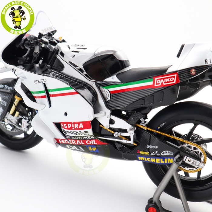1/12 Kiloworks Team GRESINI Racing GP24  MOTOGP 2024 San Marino Ducati Diecast Motorcycle Model Toys Gifts For Father Friends