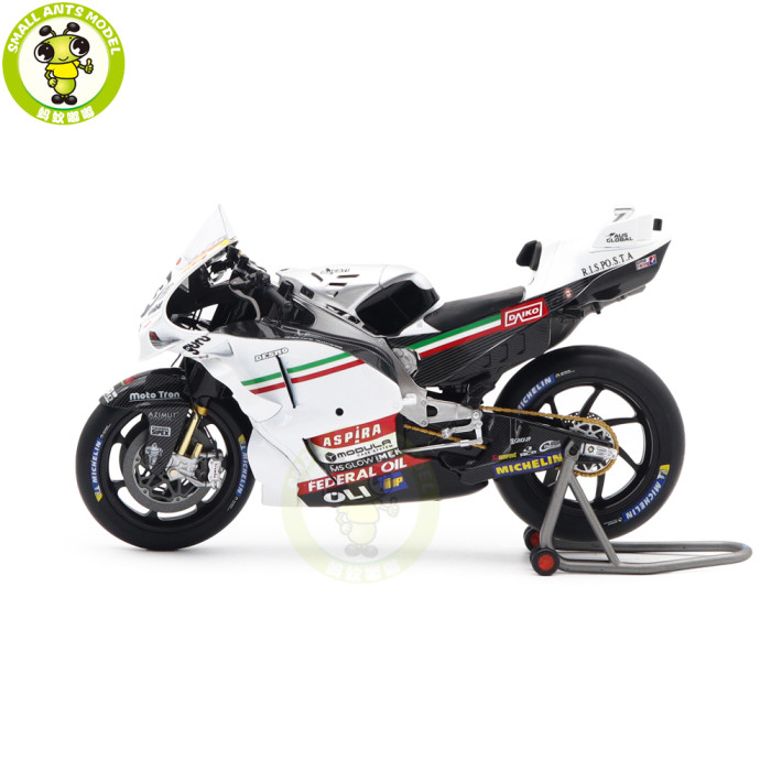 1/12 Kiloworks Team GRESINI Racing GP24  MOTOGP 2024 San Marino Ducati Diecast Motorcycle Model Toys Gifts For Father Friends