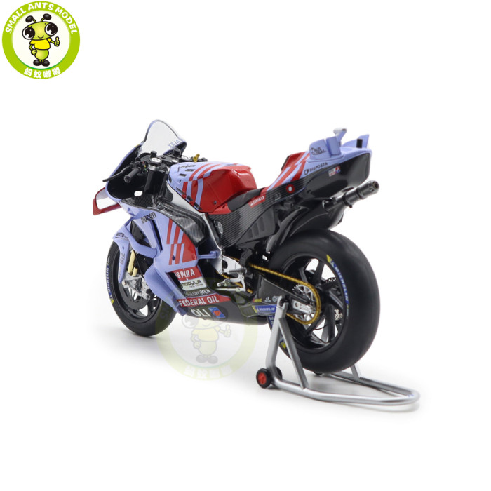 1/12 Kiloworks Team GRESINI Racing GP24  MOTOGP 2024 San Marino Ducati Diecast Motorcycle Model Toys Gifts For Father Friends