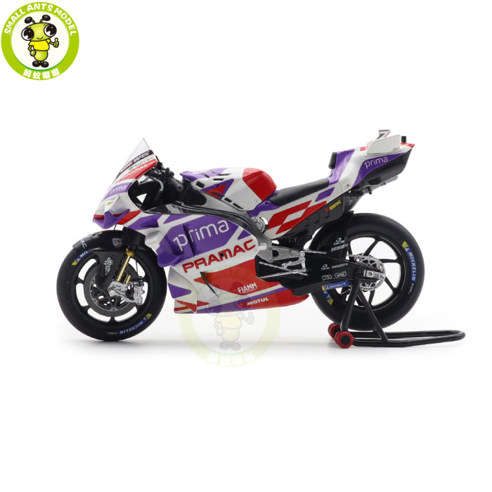 1/12 Kiloworks Team GRESINI Racing GP24  MOTOGP 2024 San Marino Ducati Diecast Motorcycle Model Toys Gifts For Father Friends