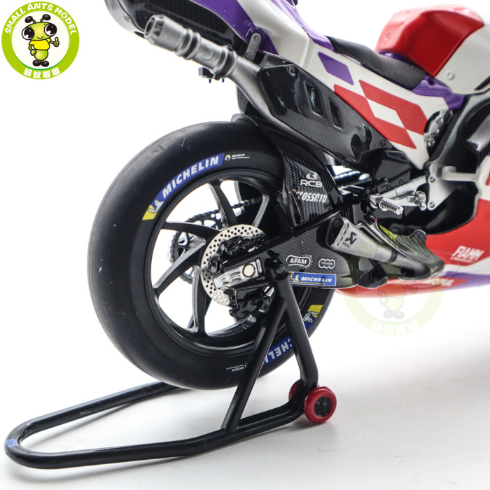 1/12 Kiloworks Team GRESINI Racing GP24  MOTOGP 2024 San Marino Ducati Diecast Motorcycle Model Toys Gifts For Father Friends