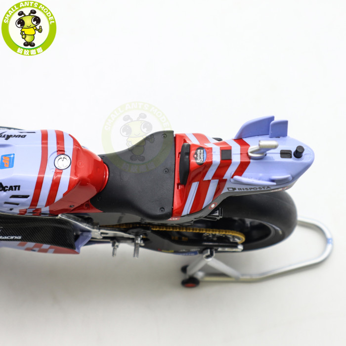 1/12 Kiloworks Team GRESINI Racing GP24  MOTOGP 2024 San Marino Ducati Diecast Motorcycle Model Toys Gifts For Father Friends