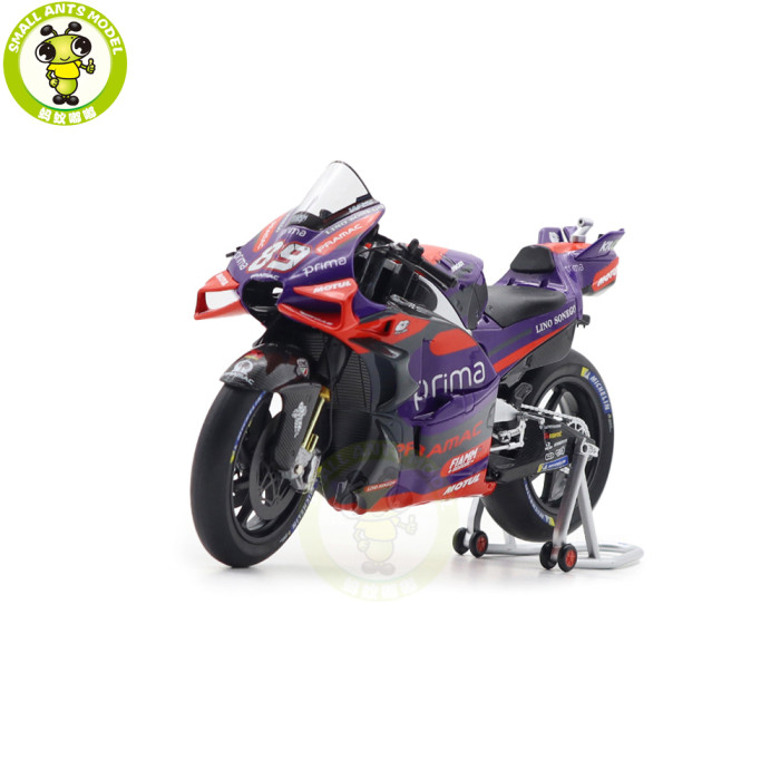1/12 Kiloworks Team GRESINI Racing GP24  MOTOGP 2024 San Marino Ducati Diecast Motorcycle Model Toys Gifts For Father Friends