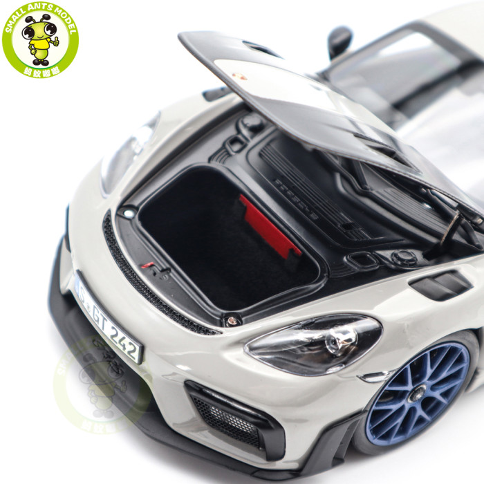 1/18 Porsche 718 Cayman GT4 RS 2023 Weissach Pack Norev 187253 Chalk Diecast Model Toys Car Gifts For Father Friends