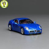 Pre-order 1/64 Alfa Romeo 8C Competizione 2008 Diecast Model Toy Car Gifts For Father Friends