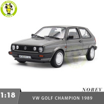 1/18 VW Volkswagen Golf Champion 1989 Norev 188564 Grey Metallic Diecast Model Toy Car Gifts For Friends
