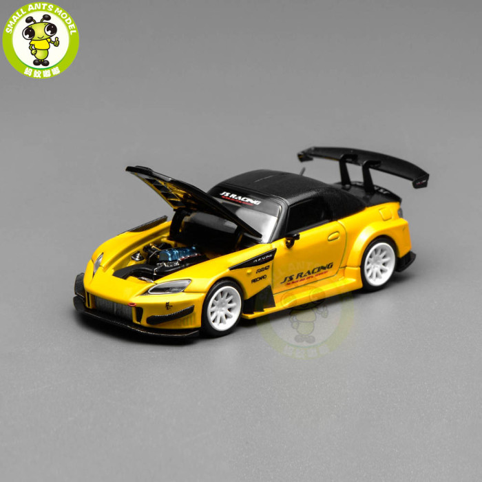 Pre-order 1/64 MOTORHELIX Honda S2000 J's Racing Diecast Model Toy Car Gifts For Father Friends