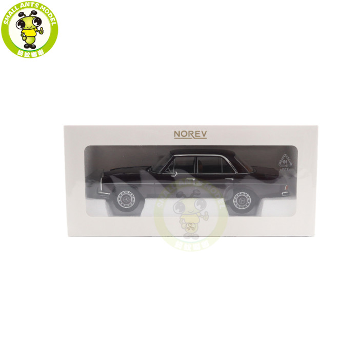 1/18 Mercedes Benz 200 1968 Norev 183778 Dark Red Brown Diecast Model Toy Car Gifts For Friends Father