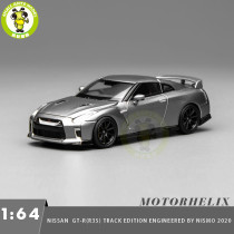 Pre-order 1/64 MOTORHELIX Nissan GT-R (R35) Track Edition Engineered by NISMO 2020 Diecast Model Toy Car Gifts For Father Friends