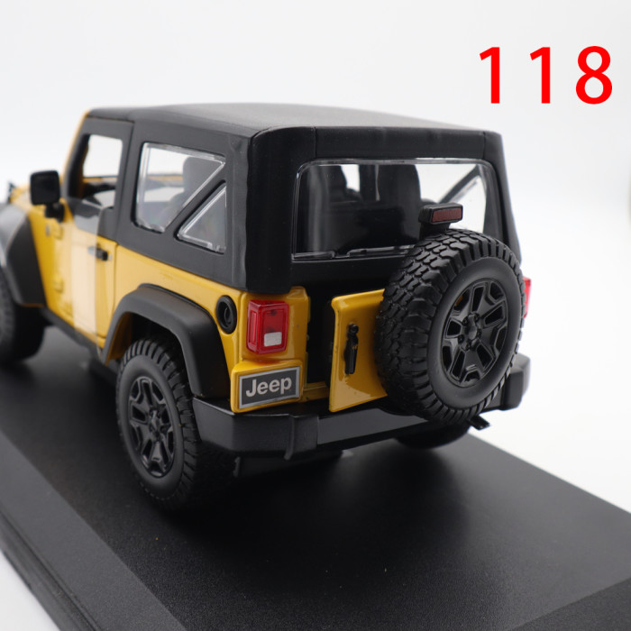 1/18 JEEP WRANGLER WILLYS 2014 Maisto 31676 Diecast Model Car
