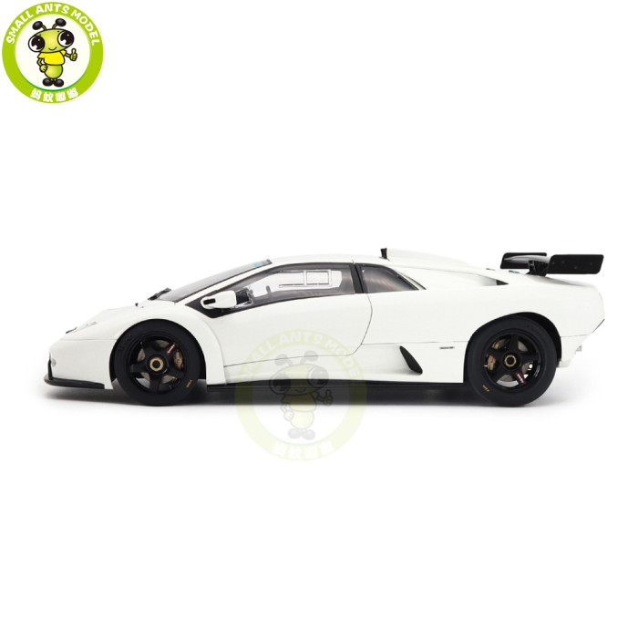 1/18 Lamborghini Diablo GT-R AUTOart 79136 Impact White Model Toy Cars Gifts For Friends