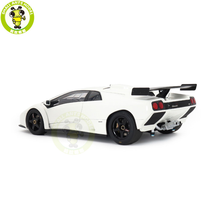 1/18 Lamborghini Diablo GT-R AUTOart 79136 Impact White Model Toy Cars Gifts For Friends