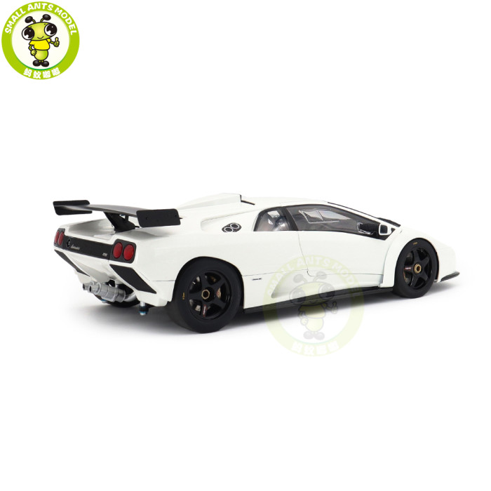 1/18 Lamborghini Diablo GT-R AUTOart 79136 Impact White Model Toy Cars Gifts For Friends