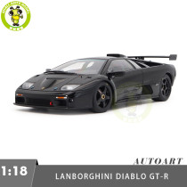 1/18 Lamborghini Diablo GT-R AUTOart 79137 Deep Black Model Toy Cars Gifts For Friends