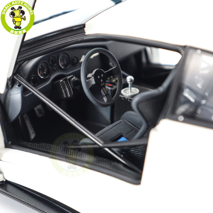 1/18 Lamborghini Diablo GT-R AUTOart 79136 Impact White Model Toy Cars Gifts For Friends