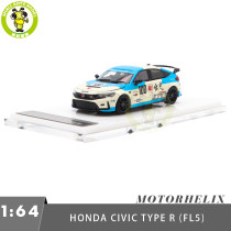 1/64 MOTORHELIX Honda Civic Type R FL5 Diecast Model Toy Car Gifts For Father Friends