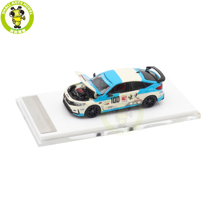 1/64 MOTORHELIX Honda Civic Type R FL5 Diecast Model Toy Car Gifts For Father Friends