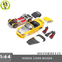 1/64 MOTORHELIX Honda S2000 Mugen And Type S Diecast Model Toy Car Gifts For Father Friends