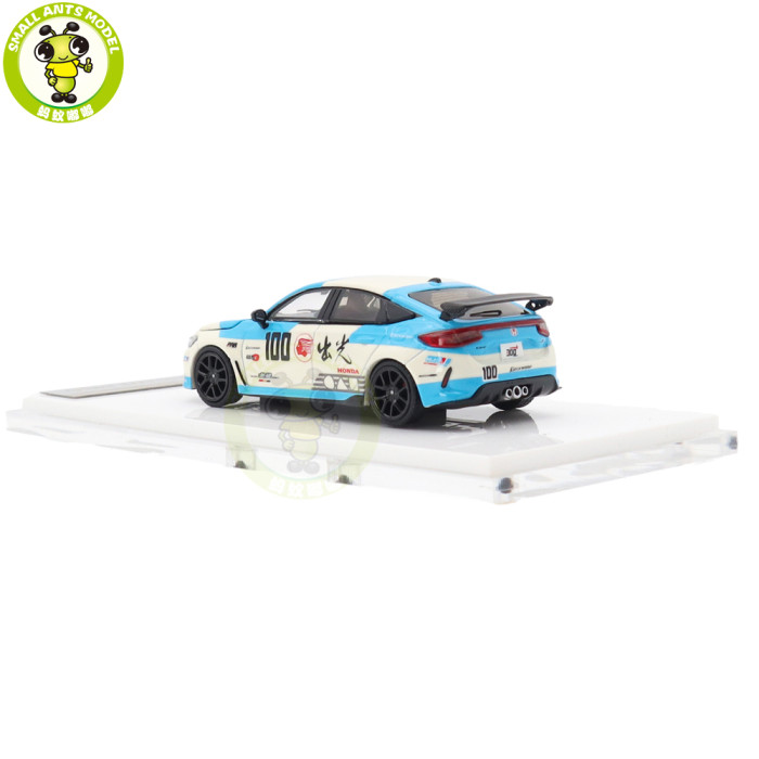 1/64 MOTORHELIX Honda Civic Type R FL5 Diecast Model Toy Car Gifts For Father Friends