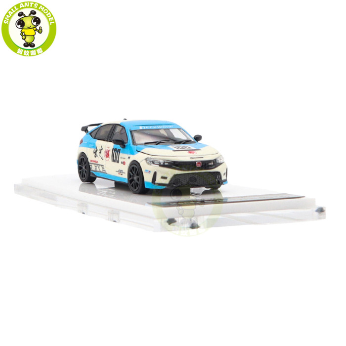 1/64 MOTORHELIX Honda Civic Type R FL5 Diecast Model Toy Car Gifts For Father Friends