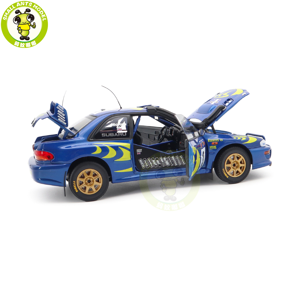 1/18 Subaru Impreza WRC 1997 #3 Autoart 89792 Safari Winner