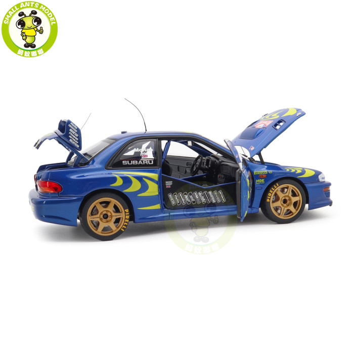 1/18 Subaru Impreza WRC 1997 #3 Autoart 89790 Monte Carlo Diecast Model Car Gifts For Friends Father