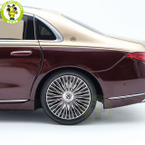 1/18 Mercedes Maybach S Class S680 2021 Almost Real 820122 Diecast Model Toy Car Gifts For Friends Father
